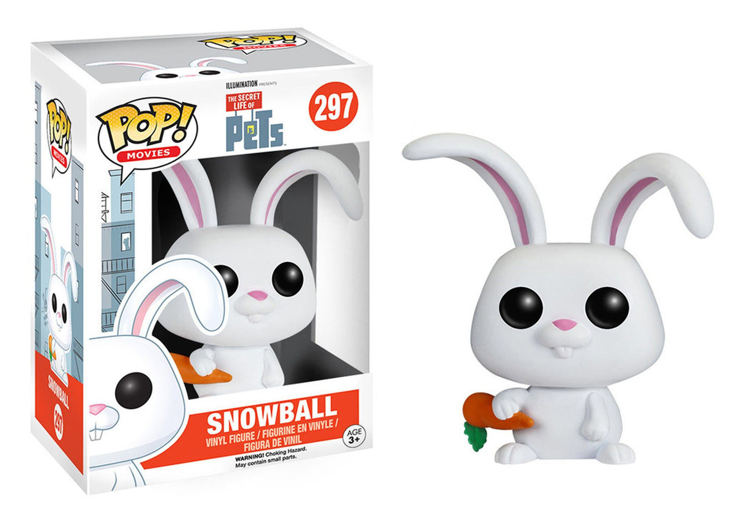 Funko The Secret Life of Pets: POP! Movie Collectors Set; Max, Chloe, Duke, Snowball & Gidget