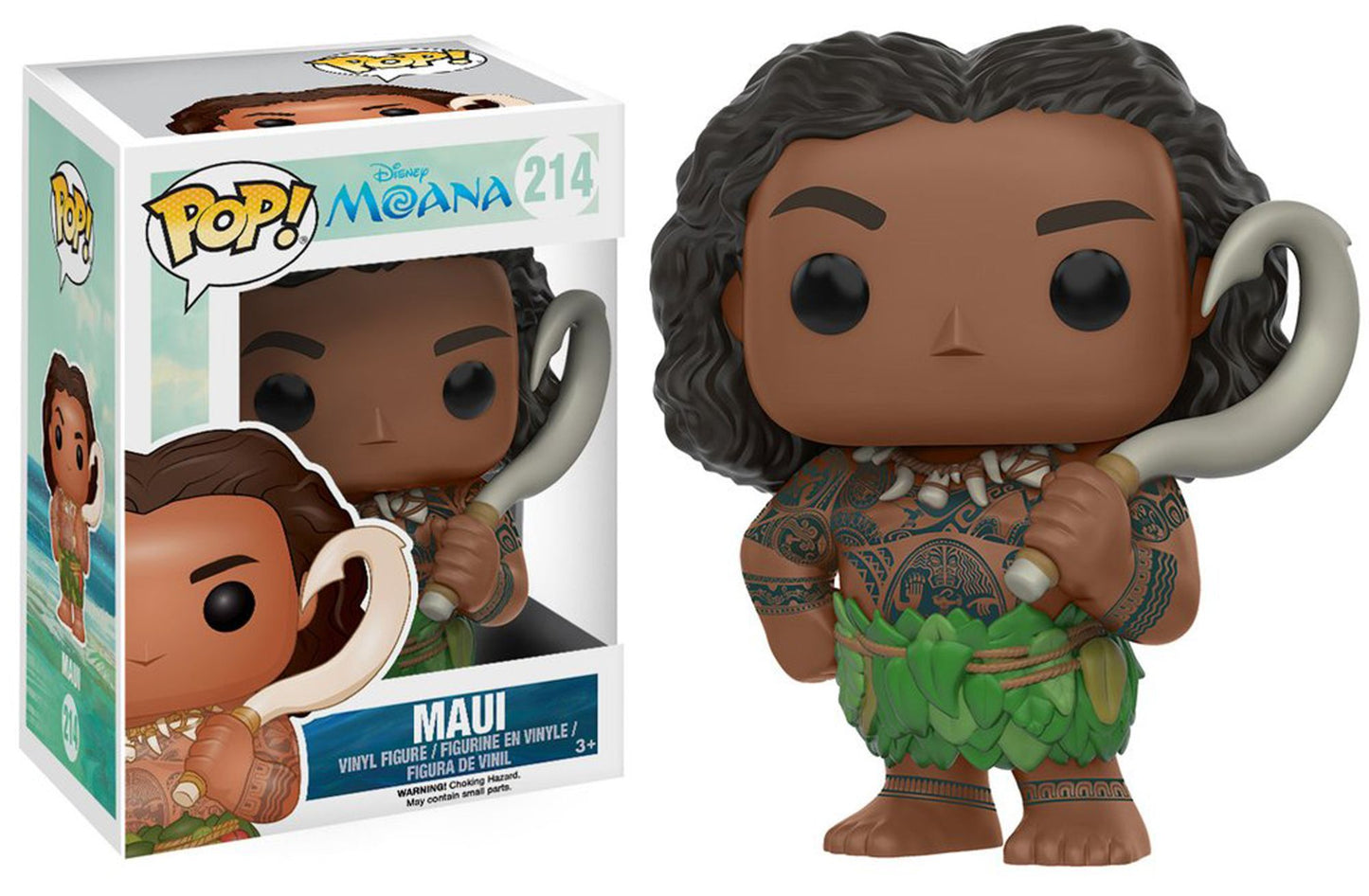Funko Disney Princess Moana: POP! Disney Collectors Set; Princess Moana & Pua, Maui