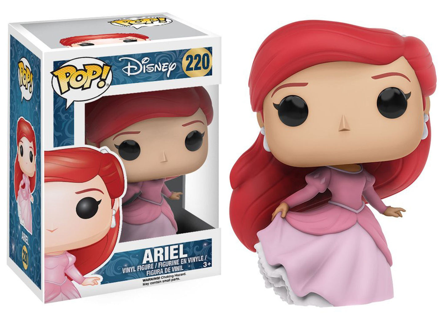 Funko Disney: POP! Princess Collectors Set; Ariel, Belle, Cinderella, and Rapunzel