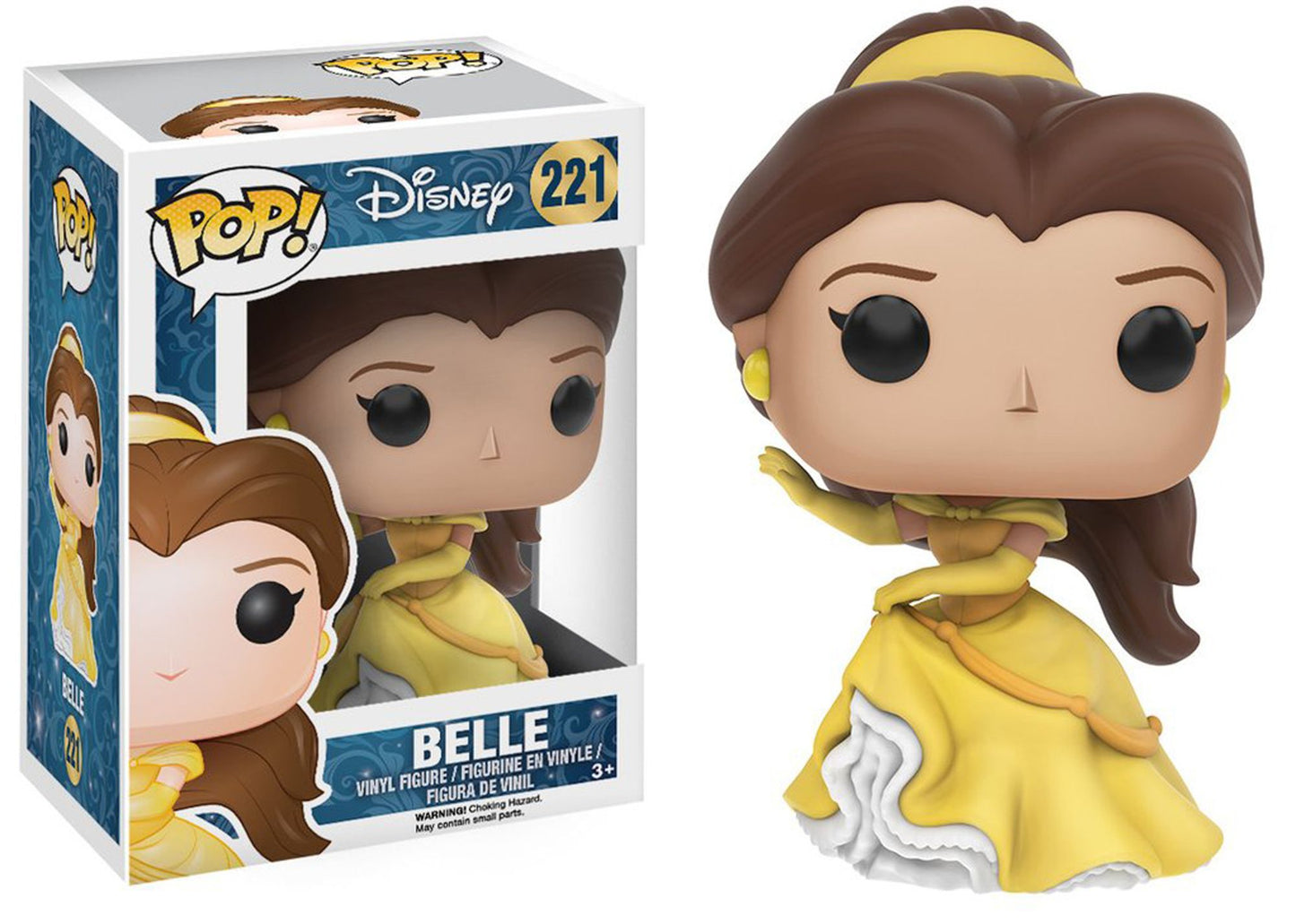 Funko Disney: POP! Princess Collectors Set; Ariel, Belle, Cinderella, and Rapunzel