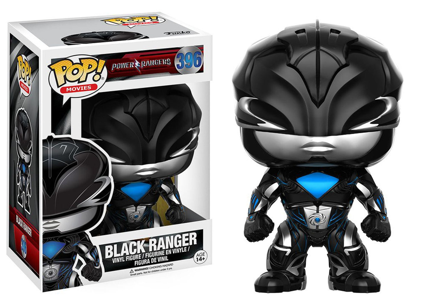 Funko POP! Movies Power Rangers Collectors Set; Red Ranger, Black Ranger, Blue Ranger, Pink Ranger, Yellow Ranger