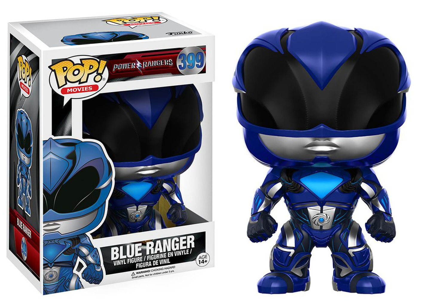 Funko POP! Movies Power Rangers Collectors Set; Red Ranger, Black Ranger, Blue Ranger, Pink Ranger, Yellow Ranger