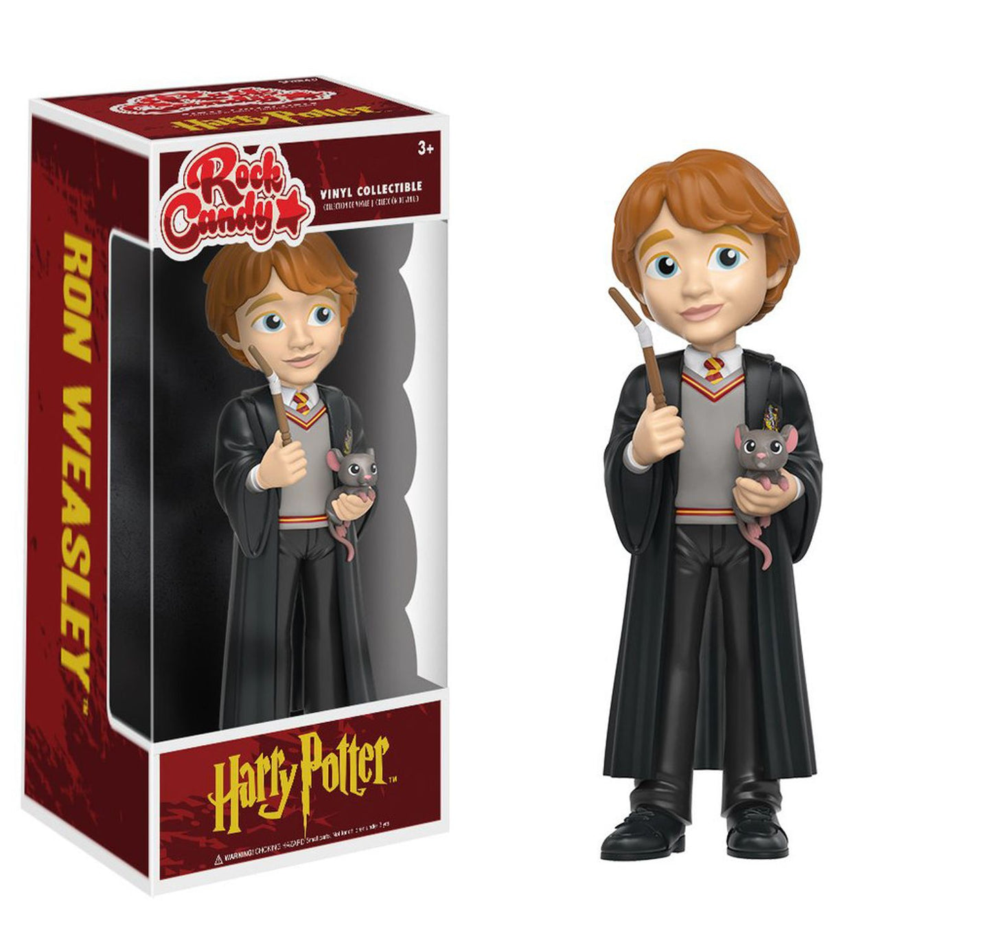 Funko Rock Candy Harry Potter Collectors Set: Harry Potter, Hermione Granger, Ron Weasley