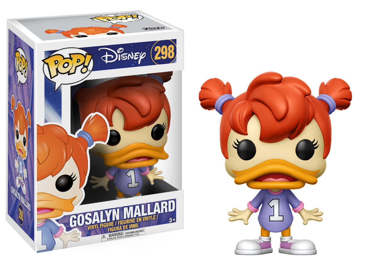 Funko POP! DisneyDarkwing Duck Collectors Set; Darkwing Duck, Launchpad McQuack, Gosalyn Mallard