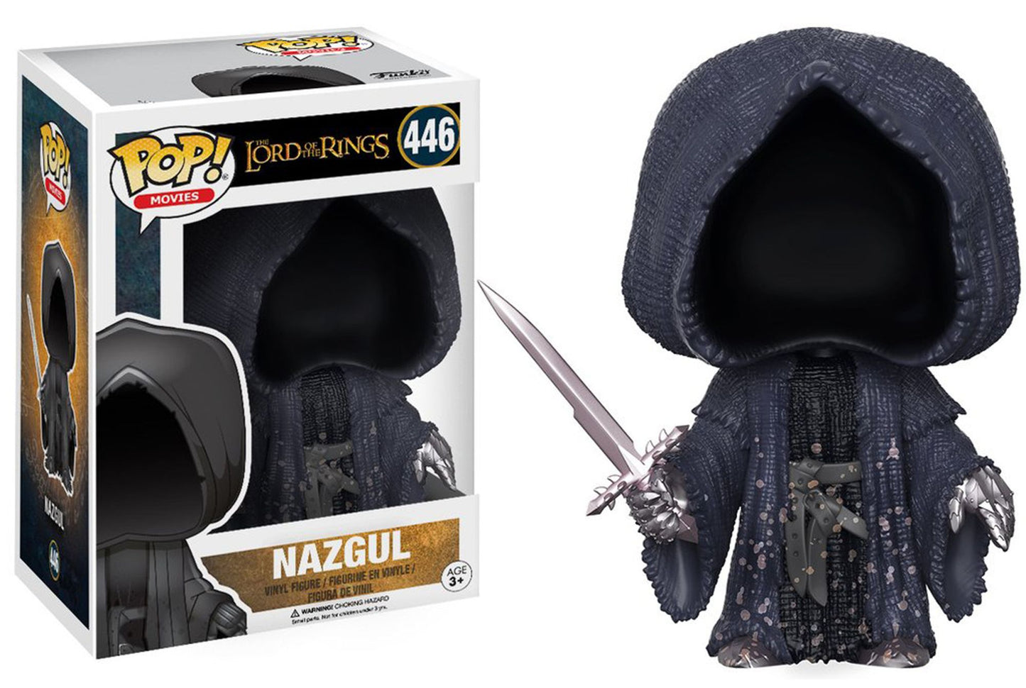 Funko POP! Movies Lord of the Rings Hobbit Collectors Set; Gandalf, Samwise Gamgee, Nazgul, Saruman