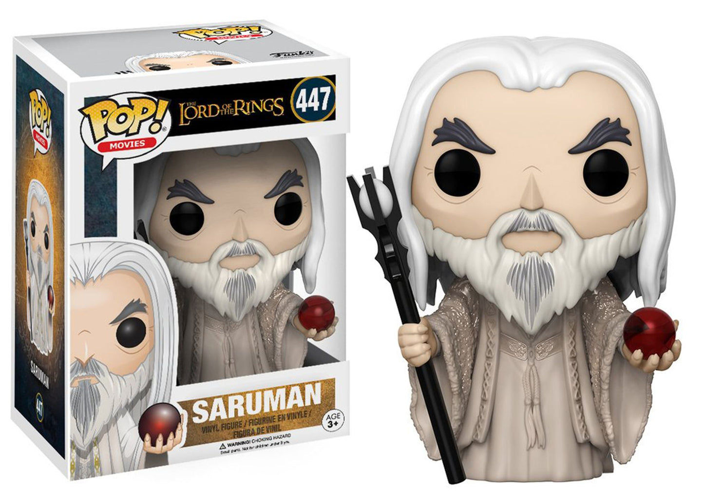 Funko POP! Movies Lord of the Rings Hobbit Collectors Set; Gandalf, Samwise Gamgee, Nazgul, Saruman