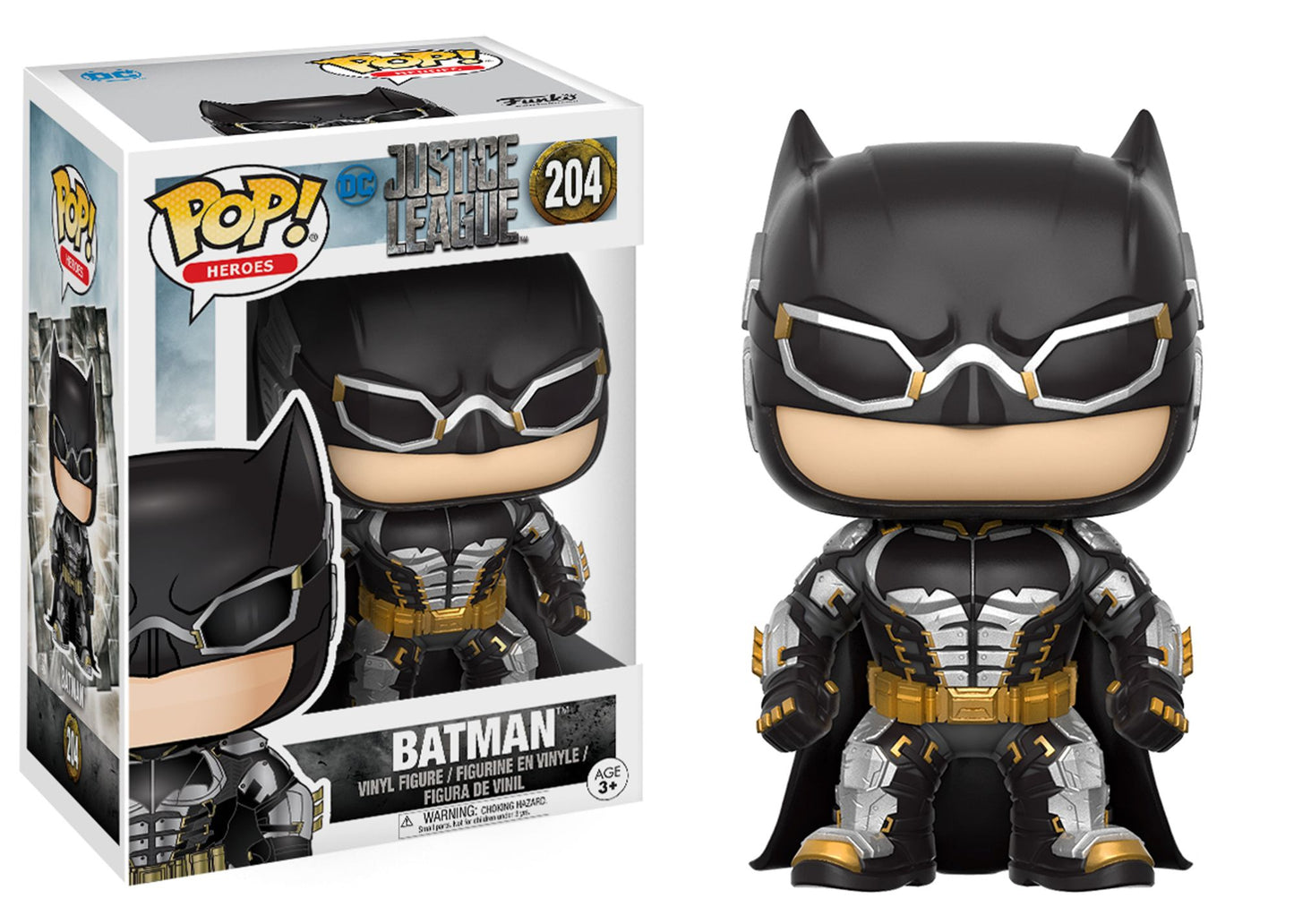 Funko POP! Movies DC Justice League Collectors Set; Batman, Aquaman, Cyborg, The Flash, Wonder Woman, Superman