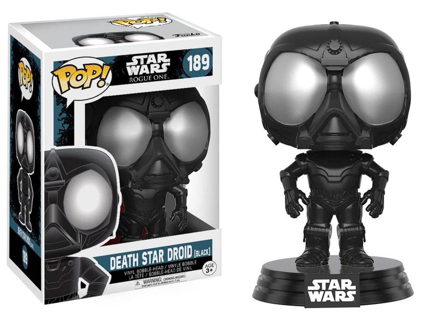 Funko POP! Star Wars Rouge One W2 Collectors Set: Galen Erso, Young Jyn Erso, Weeteef Cyubee, Death Star Droid