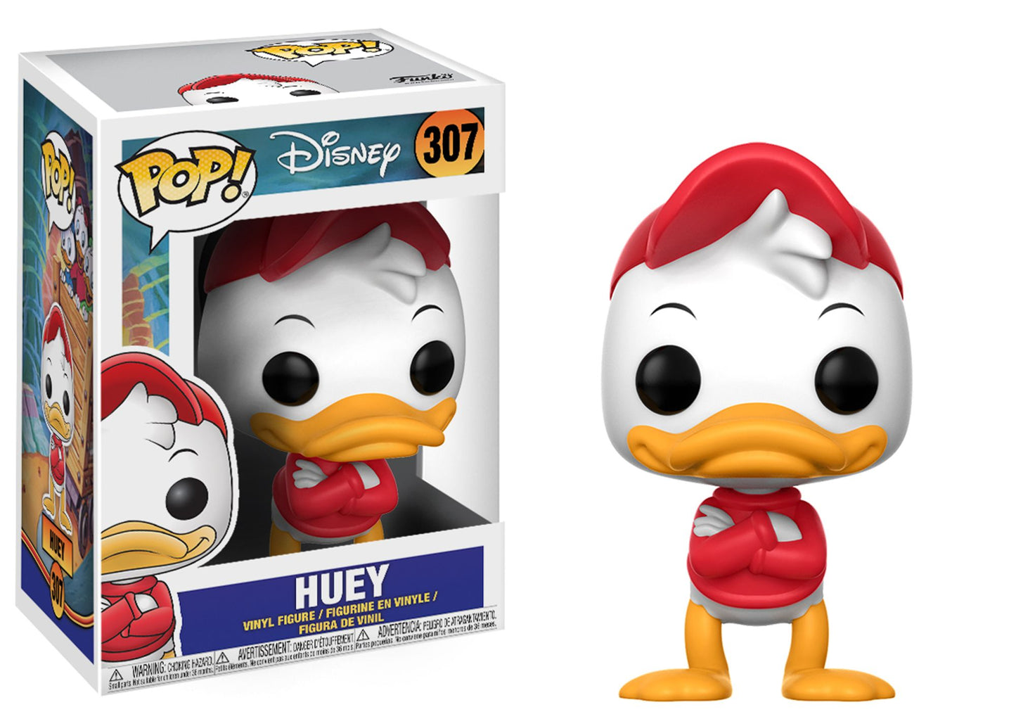 Funko POP! Disney DuckTales Collectors Set; Scrooge McDuck, Huey, Dewey, Louie, Webby