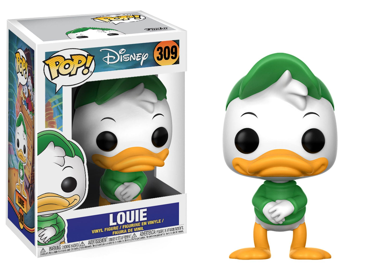 Funko POP! Disney DuckTales Collectors Set; Scrooge McDuck, Huey, Dewey, Louie, Webby