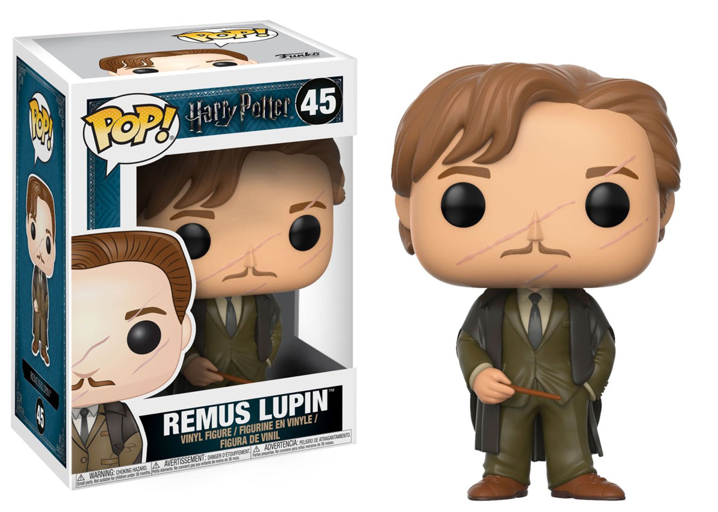 Funko POP! Movies Harry Potter Series 4 Collectors Set; Peter Pettigrew, Luna Lovegood(Lion Head), Ginny Weasley, Remus Lupin