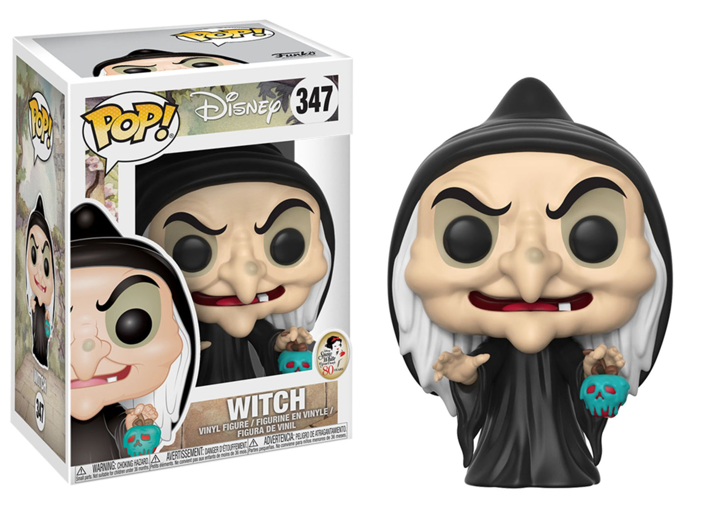 Funko POP! Disney Snow White Collectors Set; Snow White, Dopey, Witch