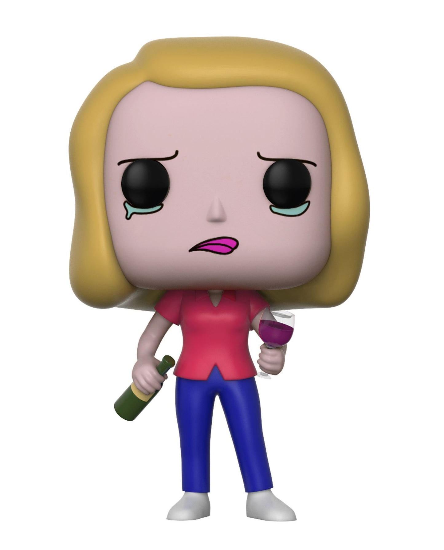 Funko POP! Animation Rich & Morty Collectors Set Seires 3; Scary Terry, Summer, Beth w/ wine glass, Lawyer Morty