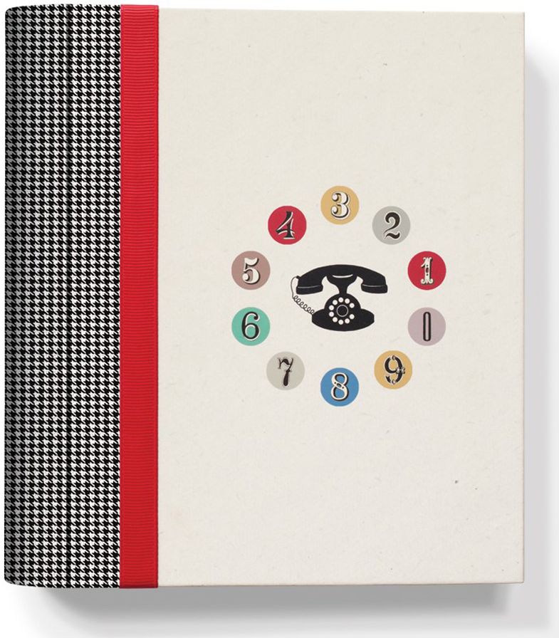 Circus Address Book 7.5" x 6.75"
