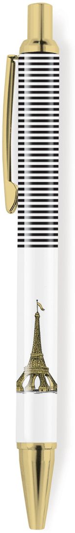 Brush Genius Eiffel Boxed Ballpoint Pen