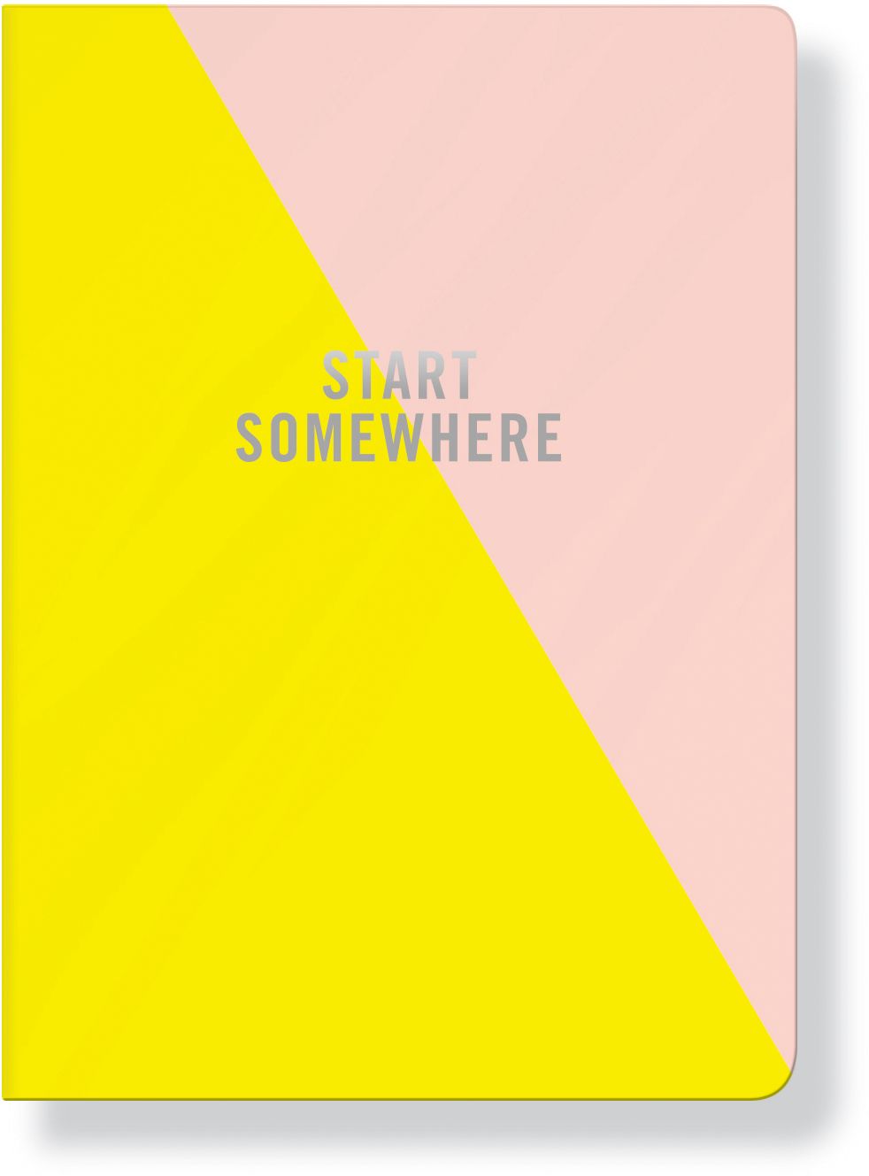 ''Go Everywhere'' Pastel Soft Bound Journal (6'' x 8.25'')