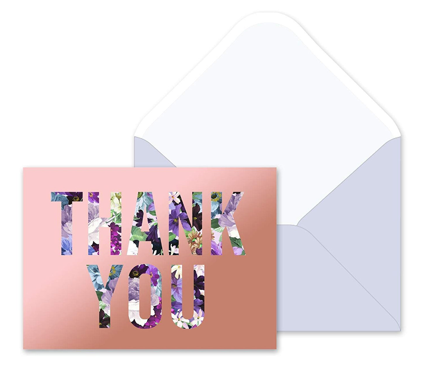 Classic Floral Thank You Notecards S/10