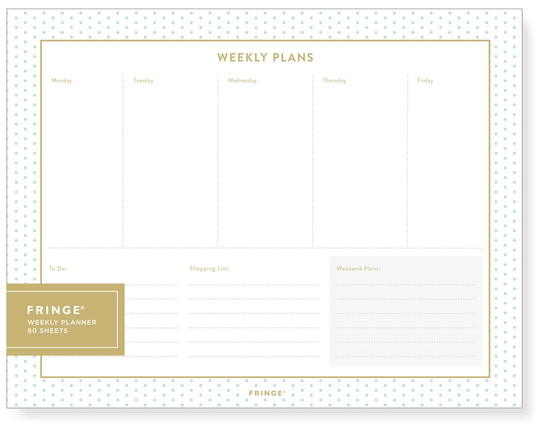 Get Things Done Desktop Planner