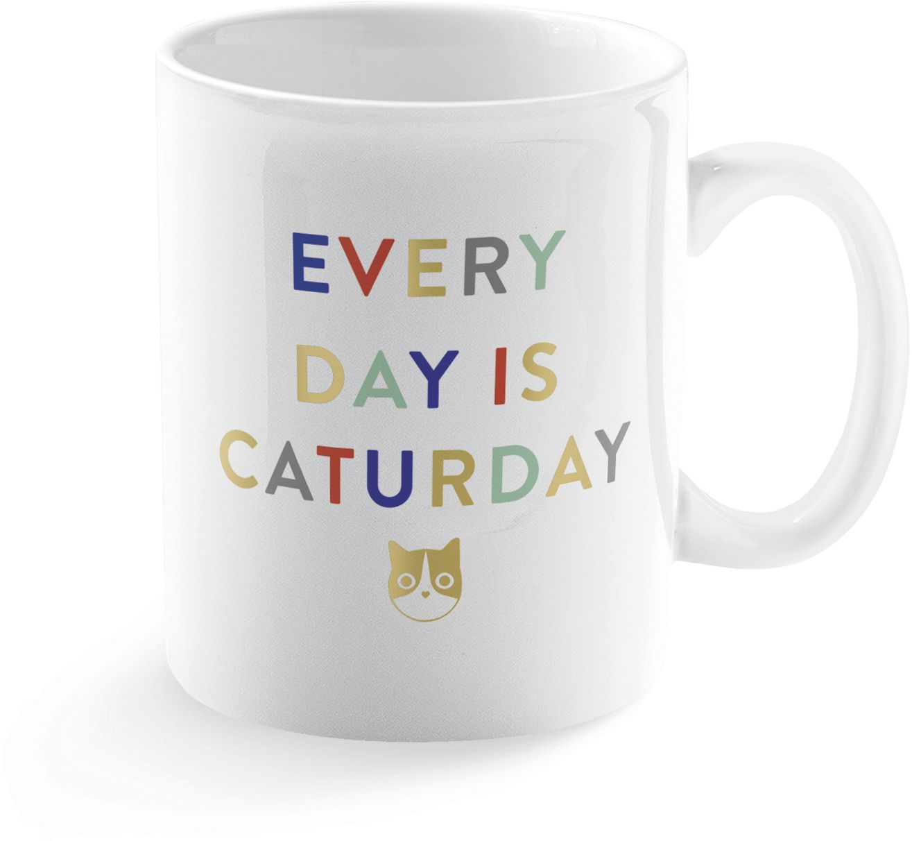 Graphic Caturday Mug