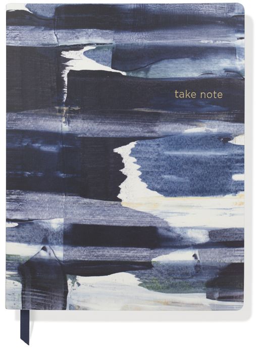 Gallery Blues Paperback Journal 7.5 x 9.5