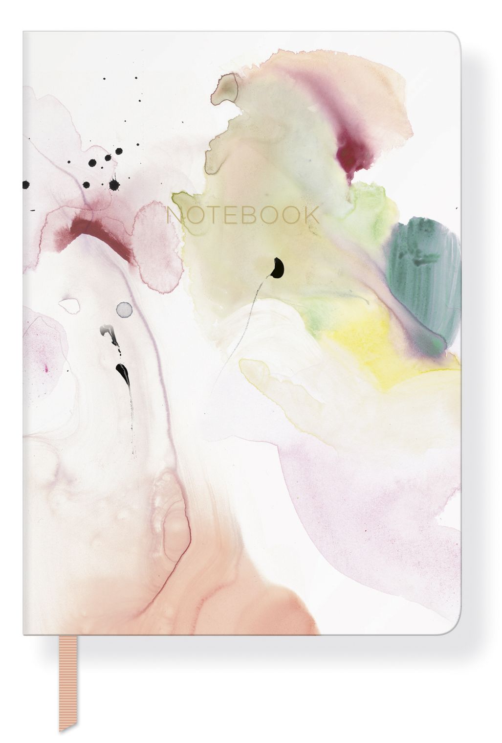 Water Studies Palette Medium Paperback Journal 6x8