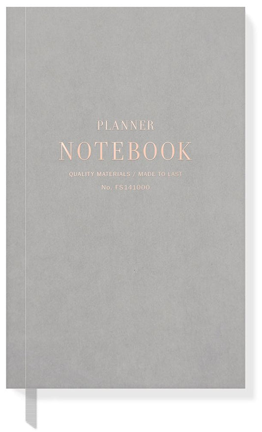 Taupe Paperback Planner Notebook