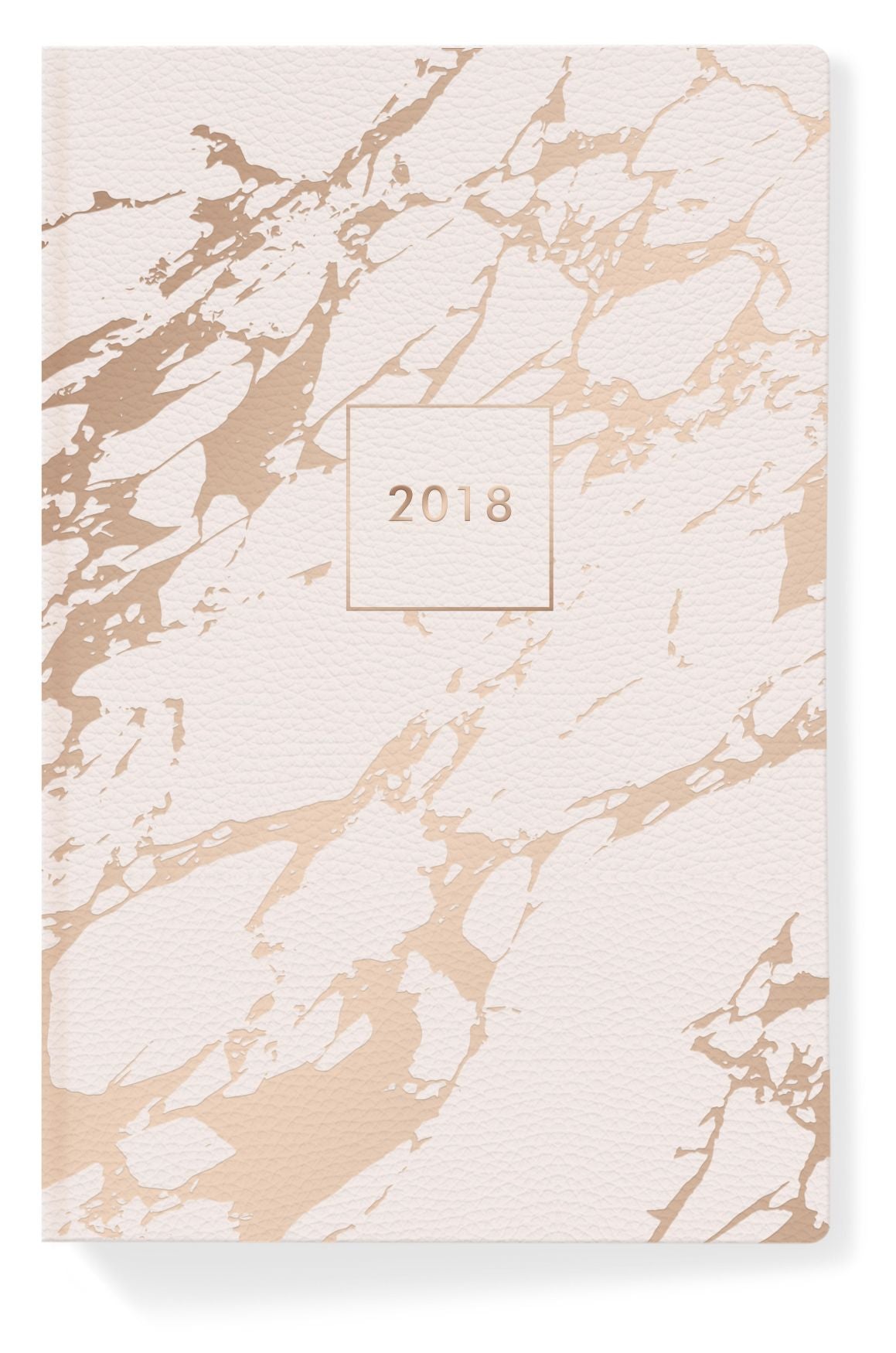 2018 Blush Marble 17-month Planner