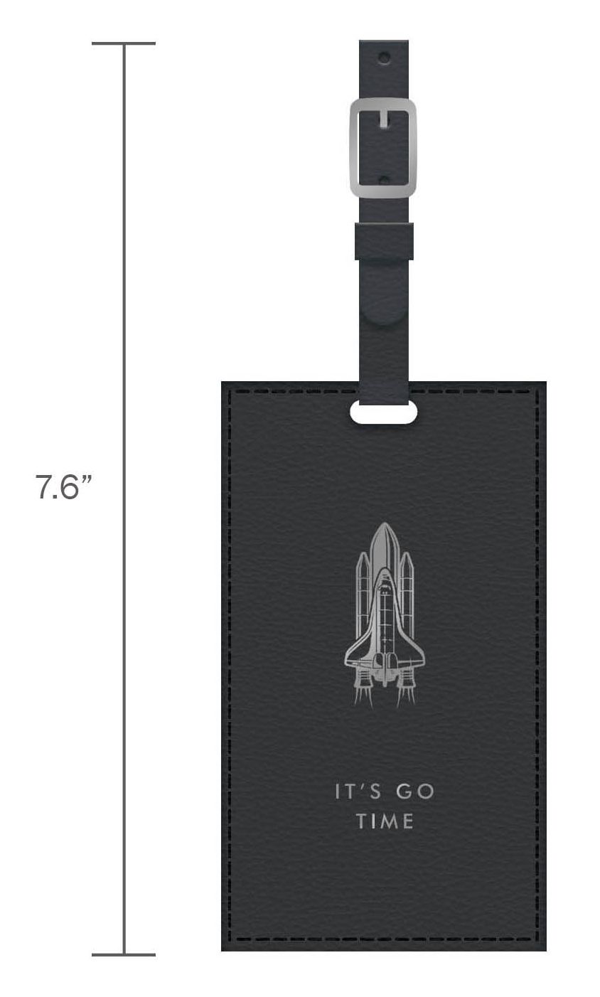 Rocket Man Passport & Luggage Tag Set