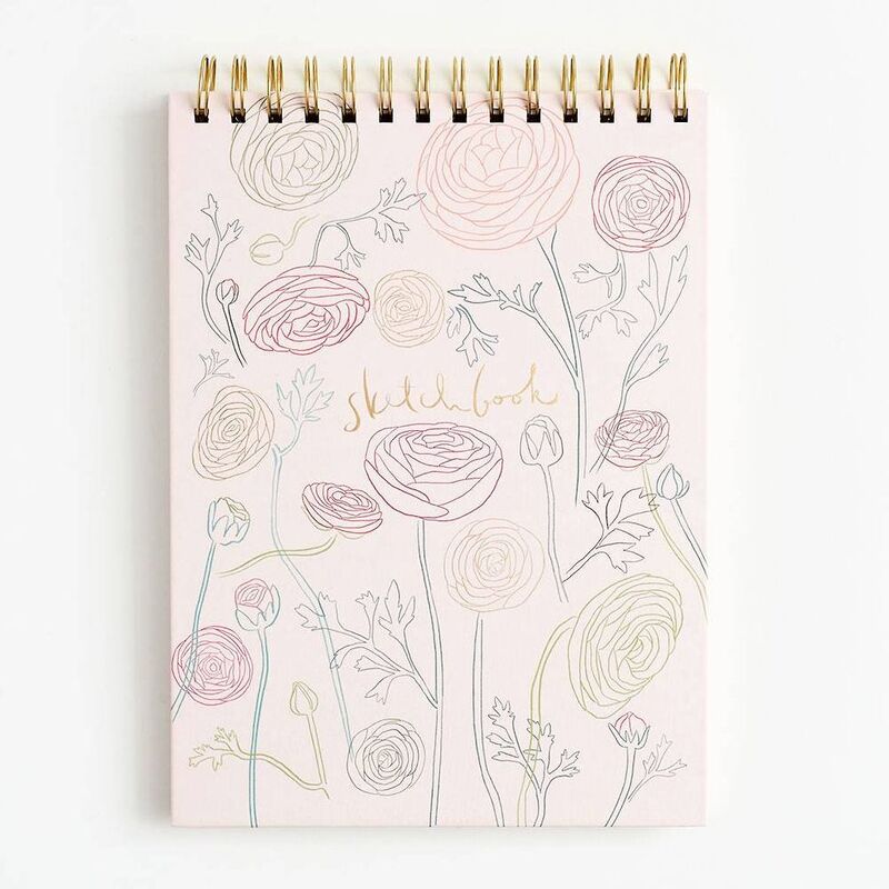 Ranunculus Floral Sketchbook