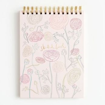 Ranunculus Floral Sketchbook