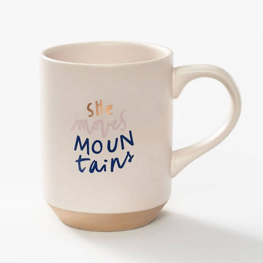 She Moves Mountains Mug