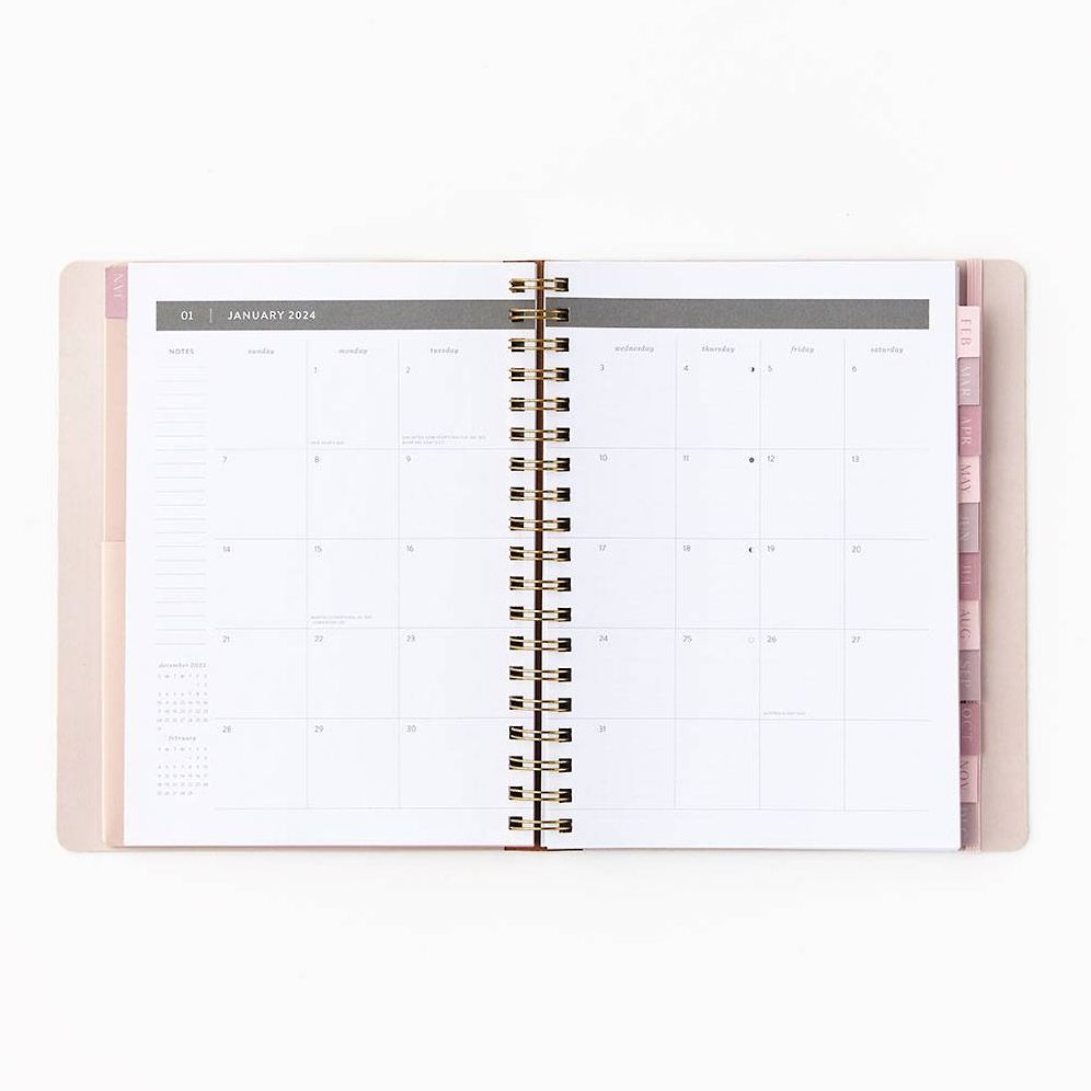 2024 Sophisticated Stripes Weekly Planner