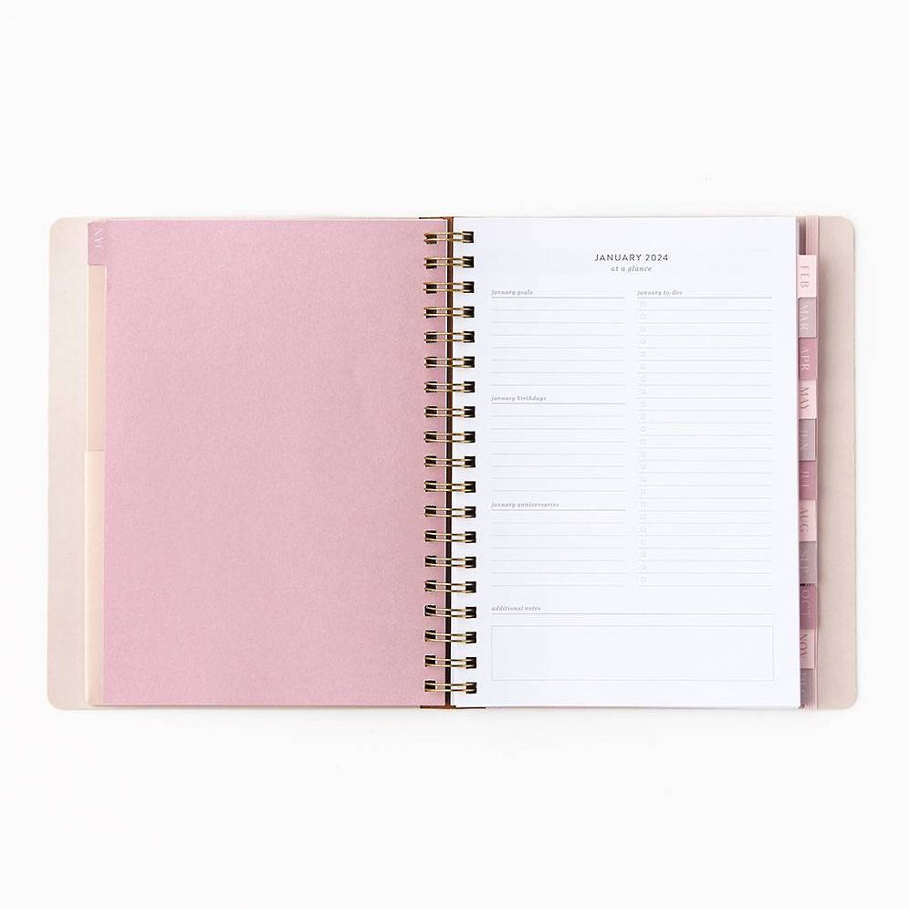 2024 Sophisticated Stripes Weekly Planner