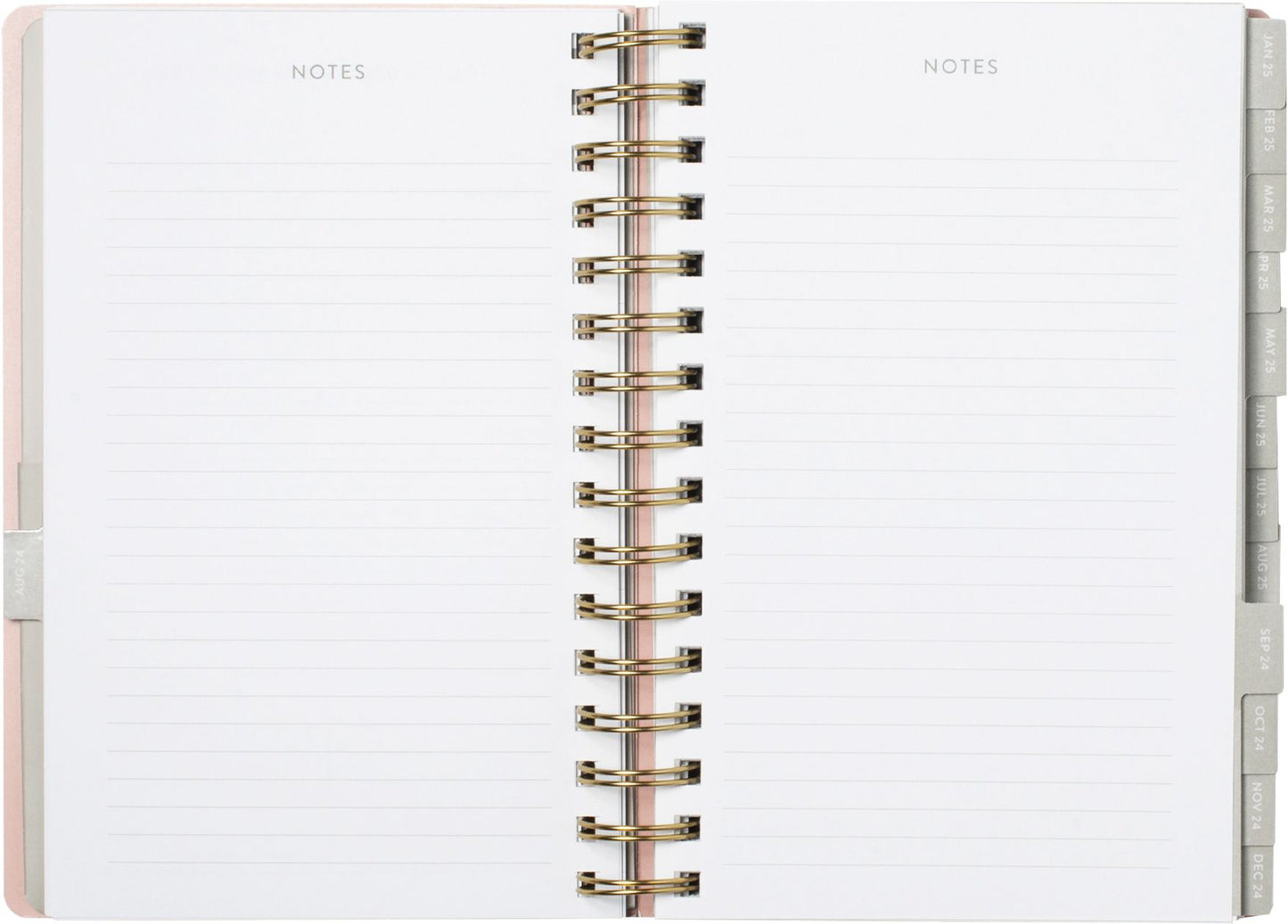 2024-2025 Fringe Retro Block 17-Month Faux Leather Spiral Weekly Planner