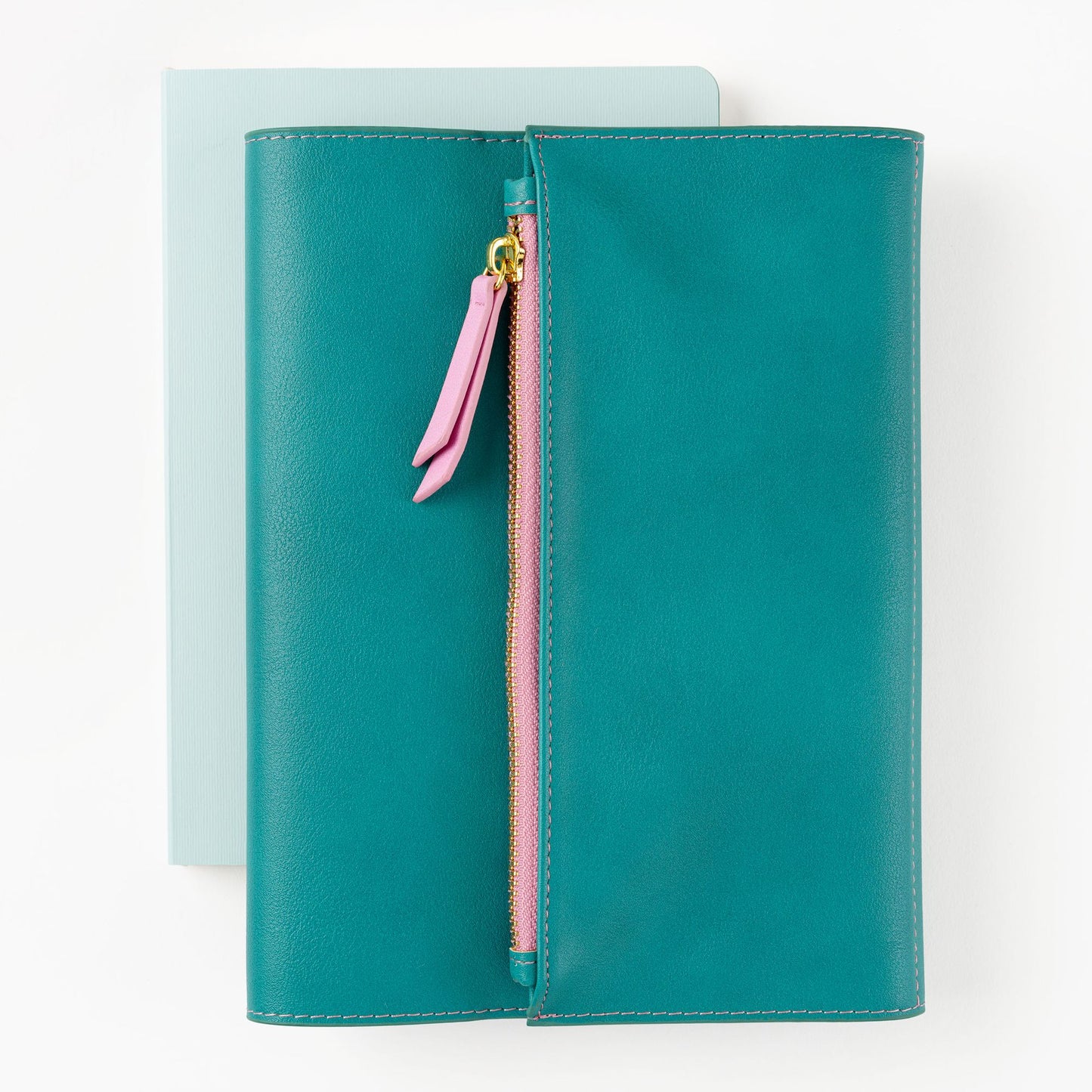 Paper Source A5 Journal Cover Clutch in Beige and Orange