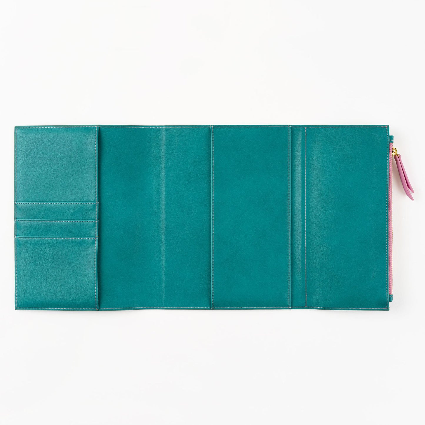 Paper Source A5 Journal Cover Clutch in Beige and Orange