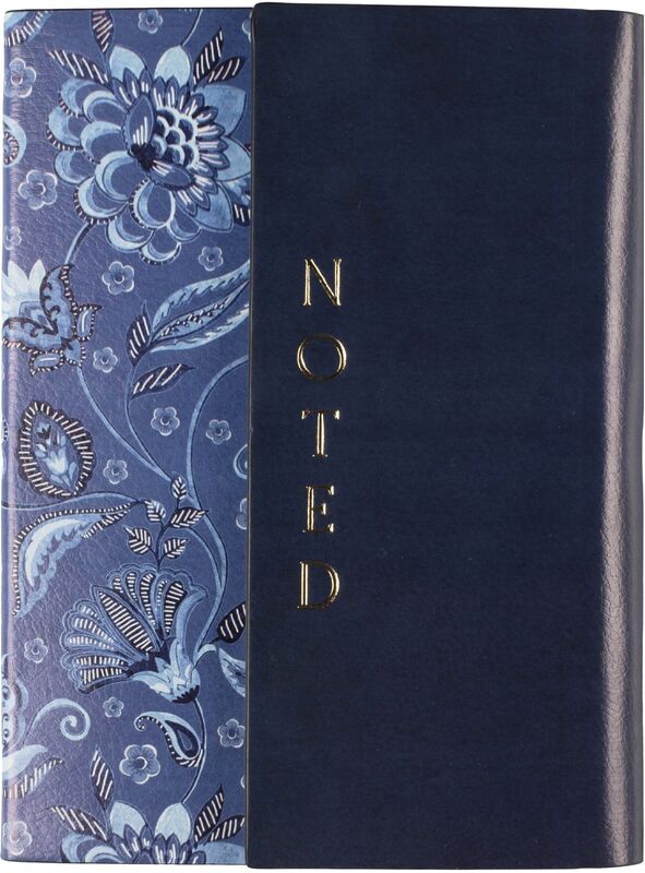 Paisley Noted PU Flap Journal With Pen