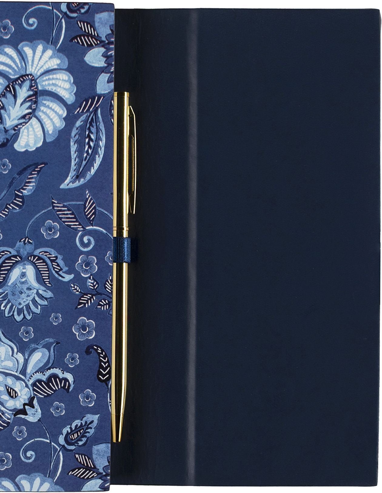 Paisley Noted PU Flap Journal With Pen