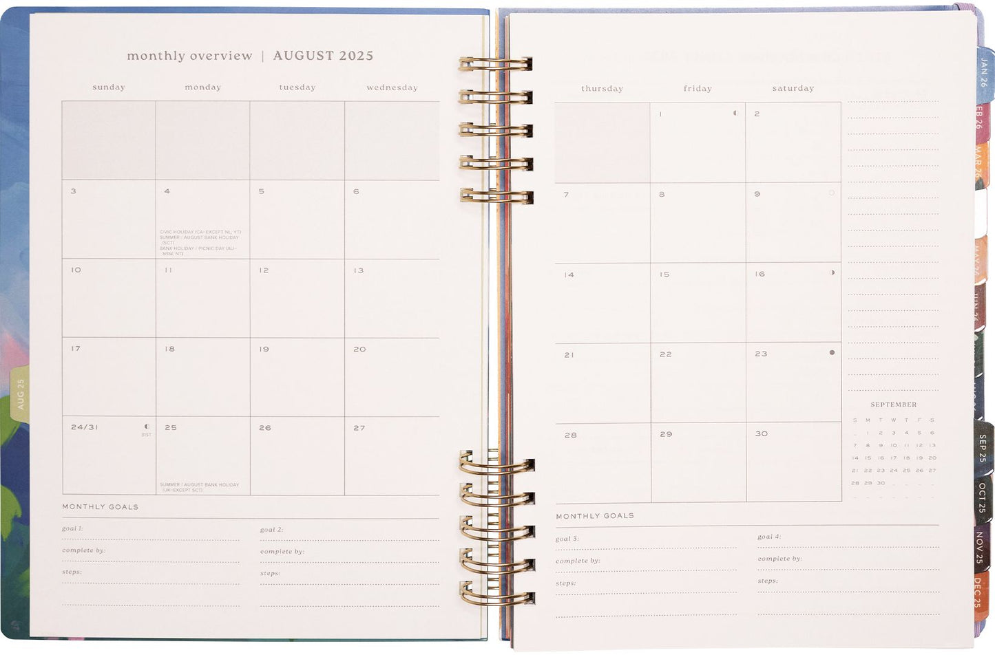 2025-2026 MHN Let Each Day Weekly Desk Planner