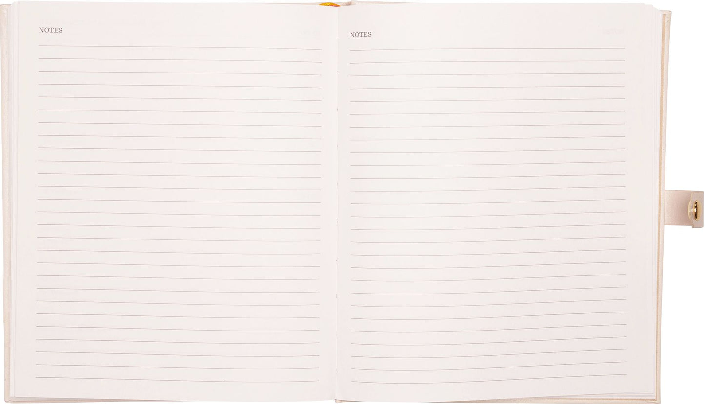 2025-2026 JT Bee Floral Weekly Desk Planner