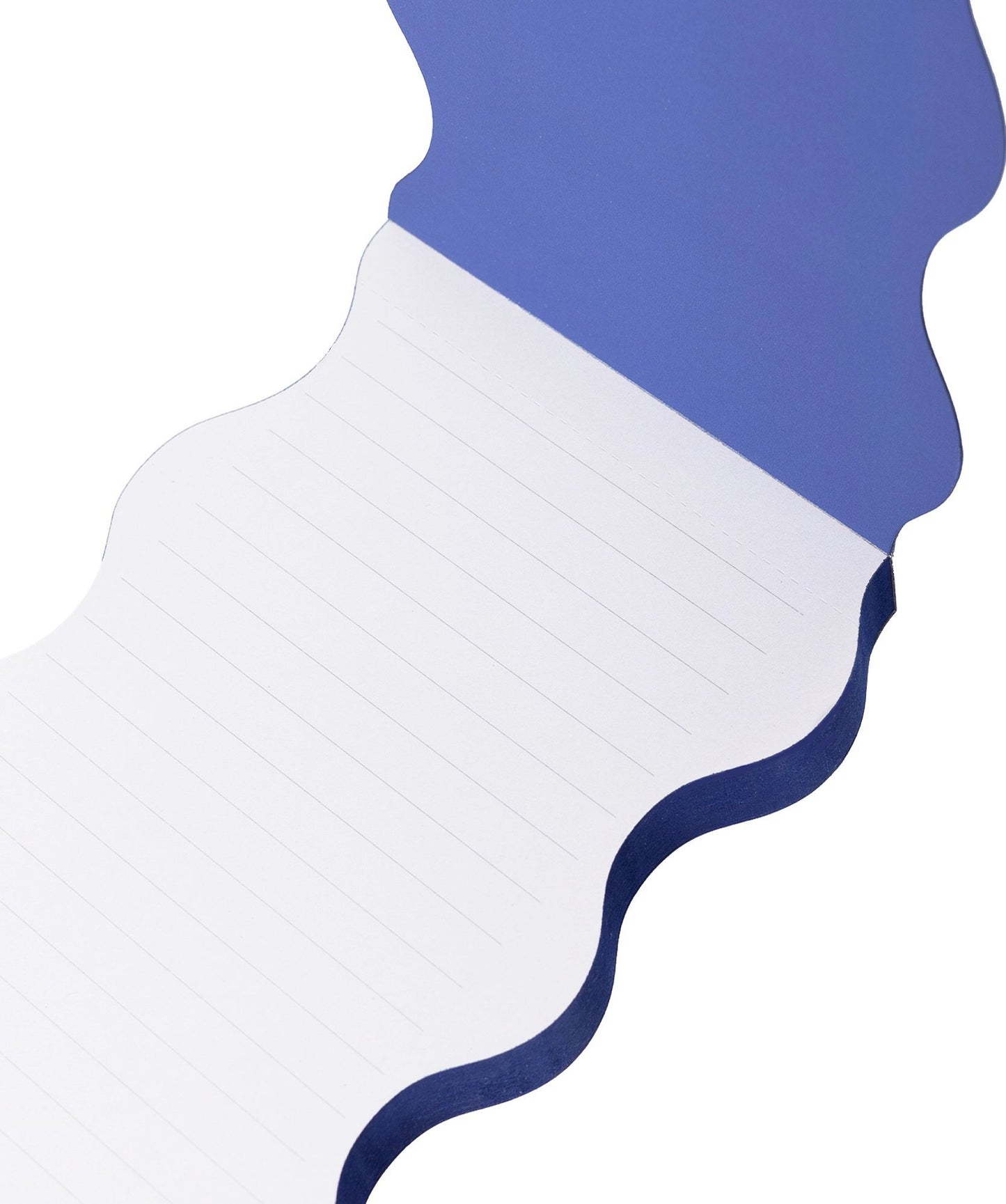 Modern Shapes Die-cut Notepad w Elastic Closure - Exclusive