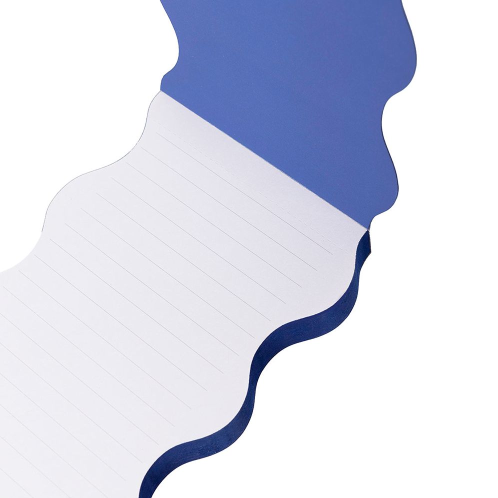 Modern Shapes Die-cut Notepad w Elastic Closure - Exclusive