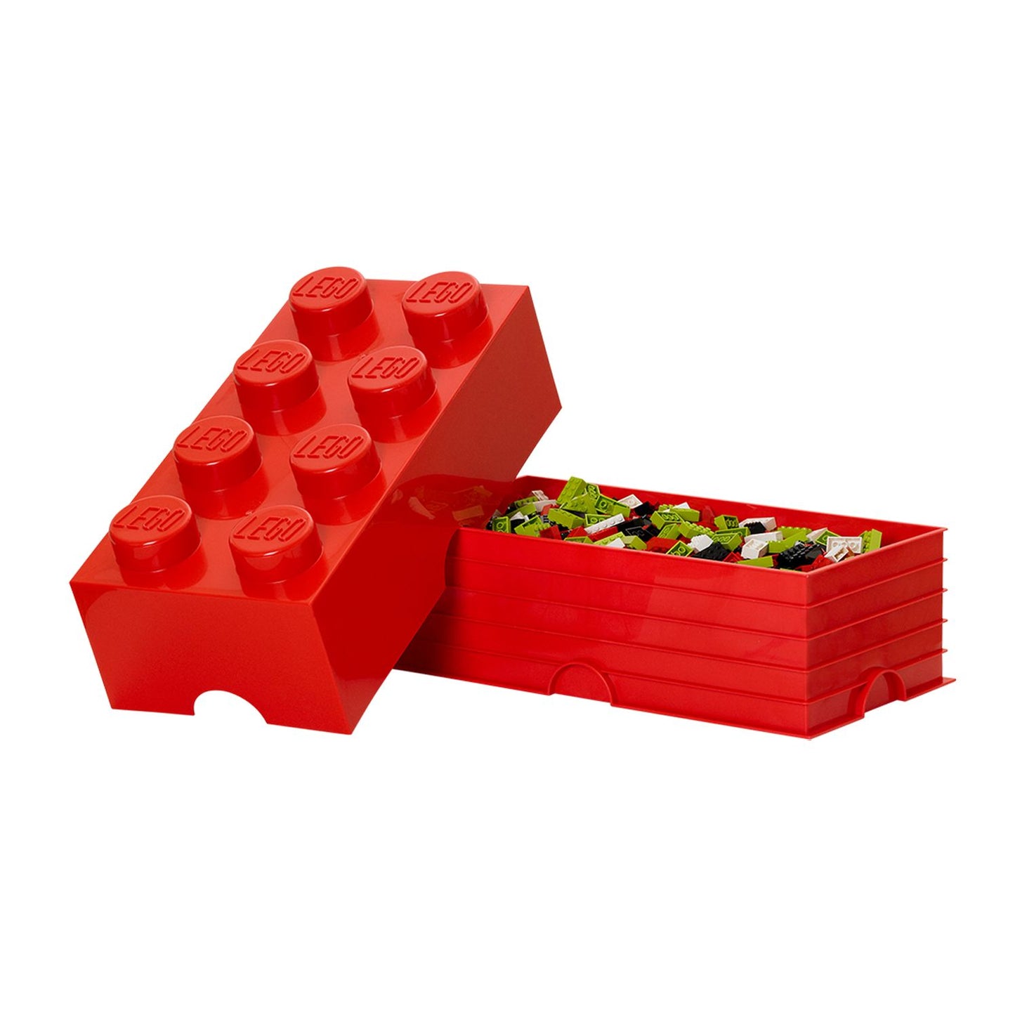 LEGO Storage Brick 8 Bright Red