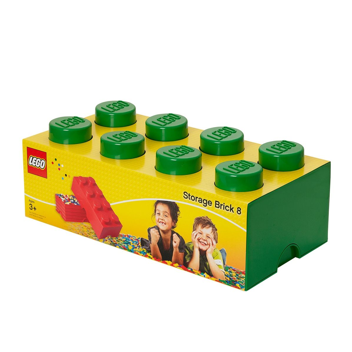 LEGO Storage Brick 8 Dark Green