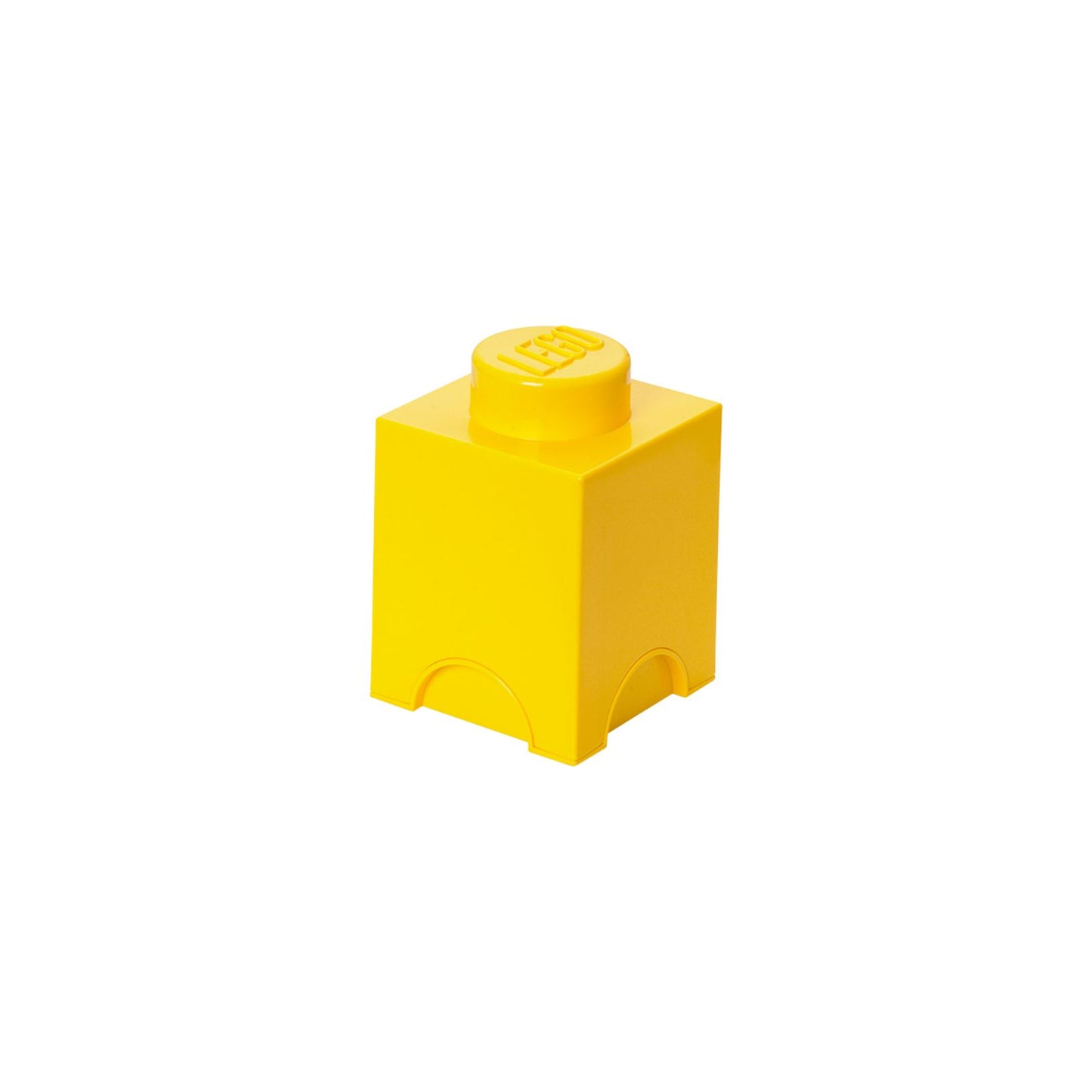 LEGO Storage Brick 1, Bright Yellow