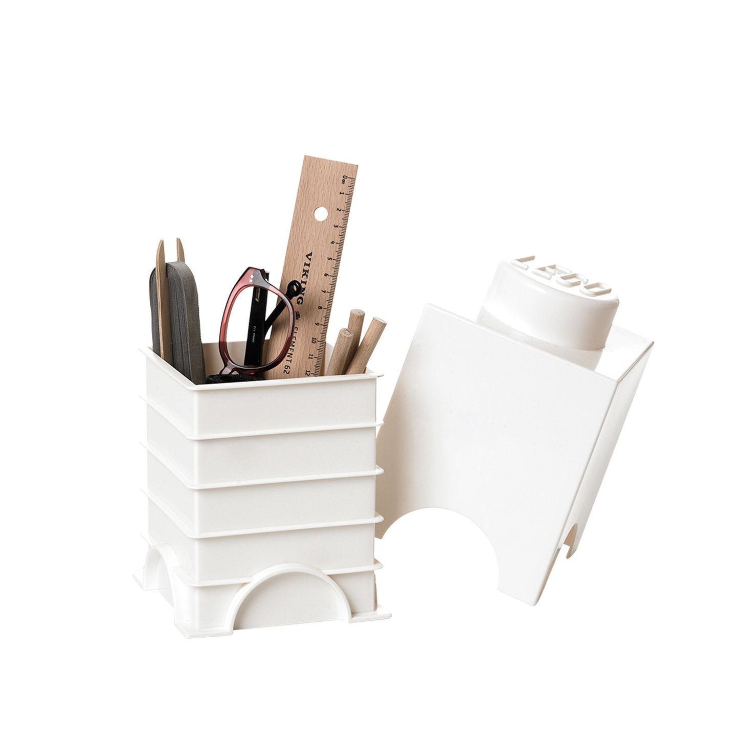 LEGO Storage Brick 1, White