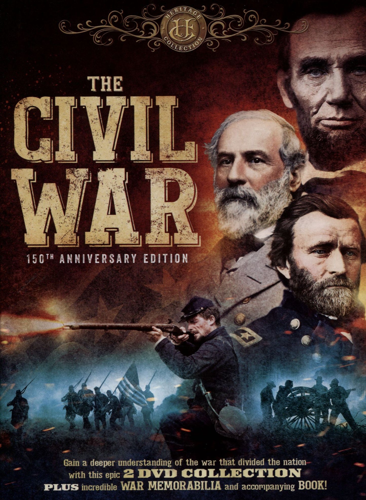 The Civil War: 150th Anniversary Edition [2 Discs] [Includes Book and Memorabilia]