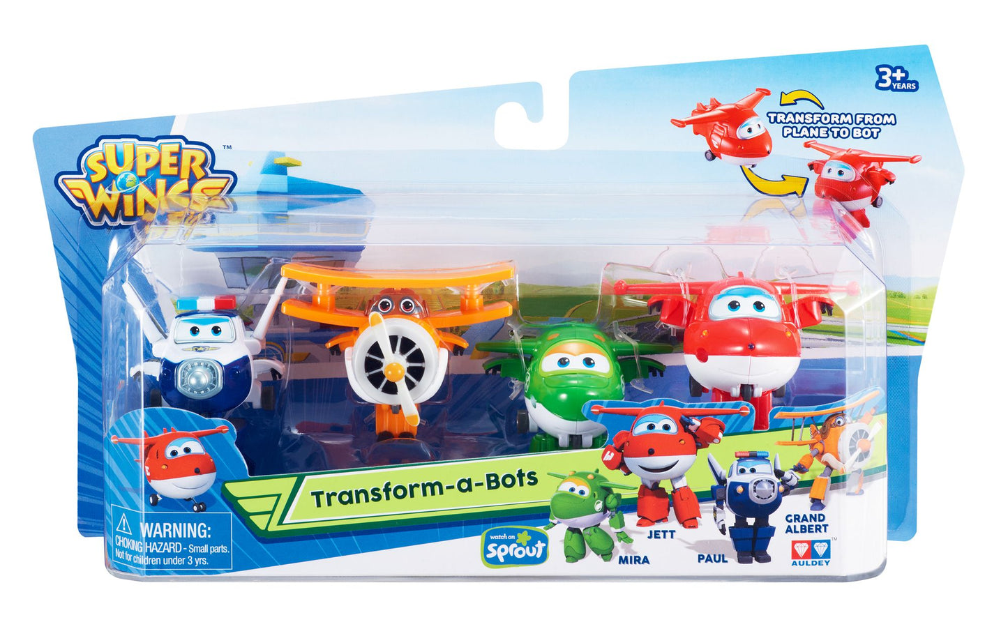 Super Wings Transform-a-Bots