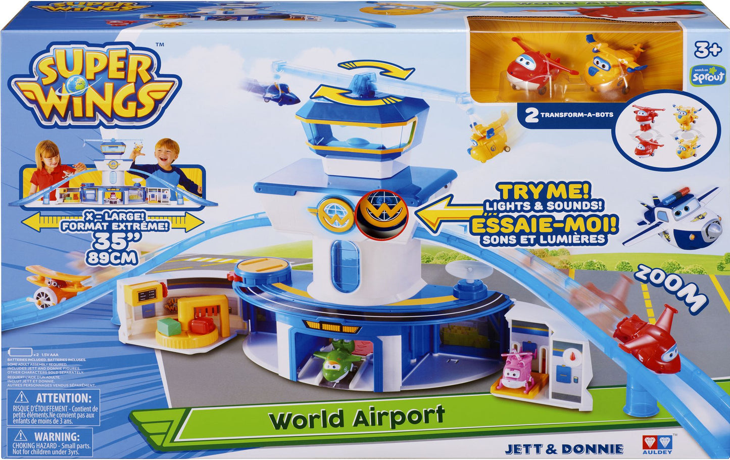 World Airport Playset Control Tower (large) Jett & Donnie