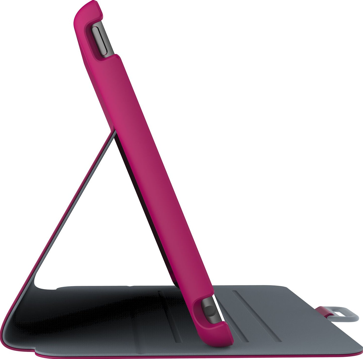 Speck 71805-B920 iPad Mini 4 Stylefolio Fuchsia Pink/Nickel Grey